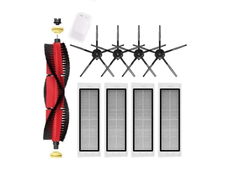 Escova lateral principal do filtro hepa para xiaomi roborock s5 max s50 s55 s6 s6