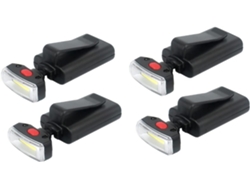 Juego de 4 luces LED reflectantes para correr con clips para zapatillas, ideales para actividades al aire libre, como Vayotoy
