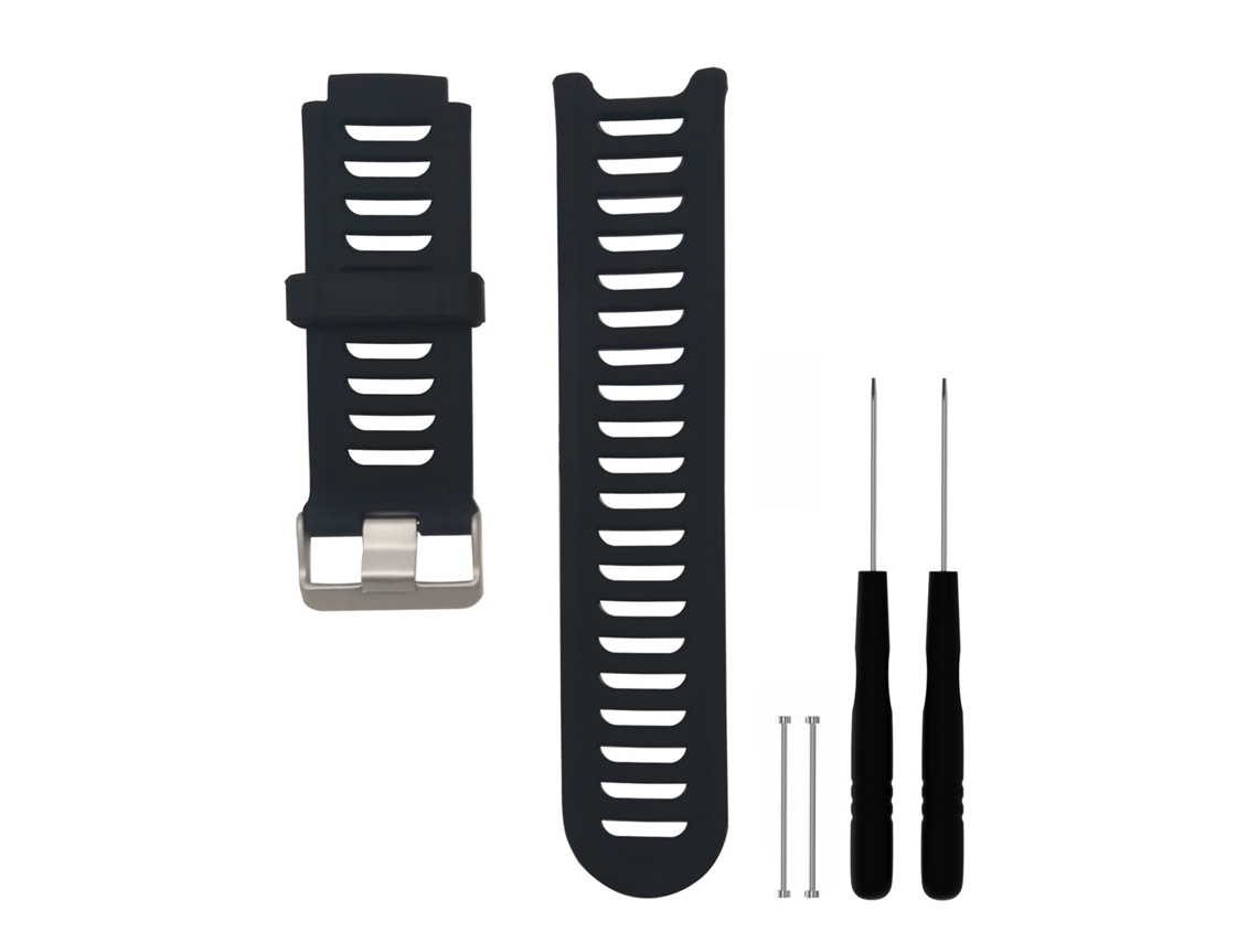 Correa de Silicona Negro Garmin Forerunner 910XT INF