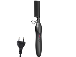 Cepillo alisador eléctrico, seguro para cabello húmedo y seco