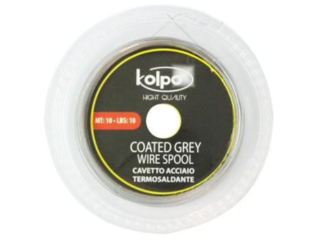 Linha Aço 10 M Transparente 10 Lbskolpo