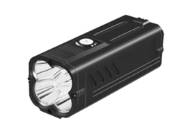 Linterna USB ajustable Yunzii BT50 de 80 W (negra)