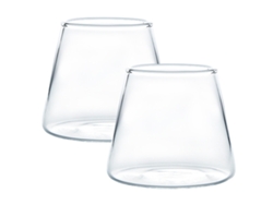 Juego de 2 vasos para whisky, bourbon y whisky escocés MEOIRUERY