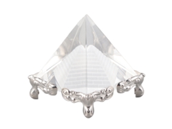 Figura escultórica de piedra de cristal de cuarzo para la decoración del hogar y un ambiente positivo.
