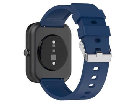 Correa de Silicona ajustable con hebilla plateada para OnePlus Nord Watch - 0