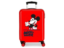 Maleta de Cabina Infantil DISNEY Mickey Mouse Fashion Rojo (38x55x20cm - 34 L)