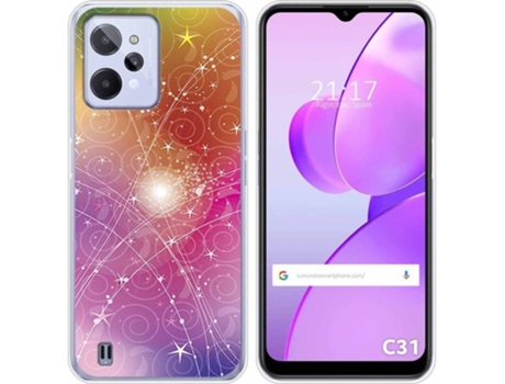 Carcasa para Realme C31 TUMUNDOSMARTPHONE Dibujos Abstracto Multicolor