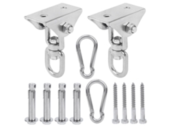 Kit De Soporte Para Columpio De Acero Inoxidable 304 Con Ganchos De Bloqueo - Kit De Suspensión Duradero