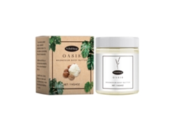 Crema hidratante corporal Woodsleep con manteca de karité. Hidrata suavemente y mantiene la piel hidratada. Crema de cuidado diario.
