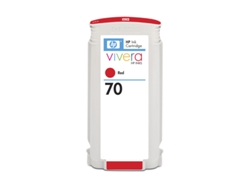 Cartucho de Tinta Original HP 70 Rojo de 130 ML C9456A  para DesignJet Z3100, Z3100 GP, Z3100ps GP