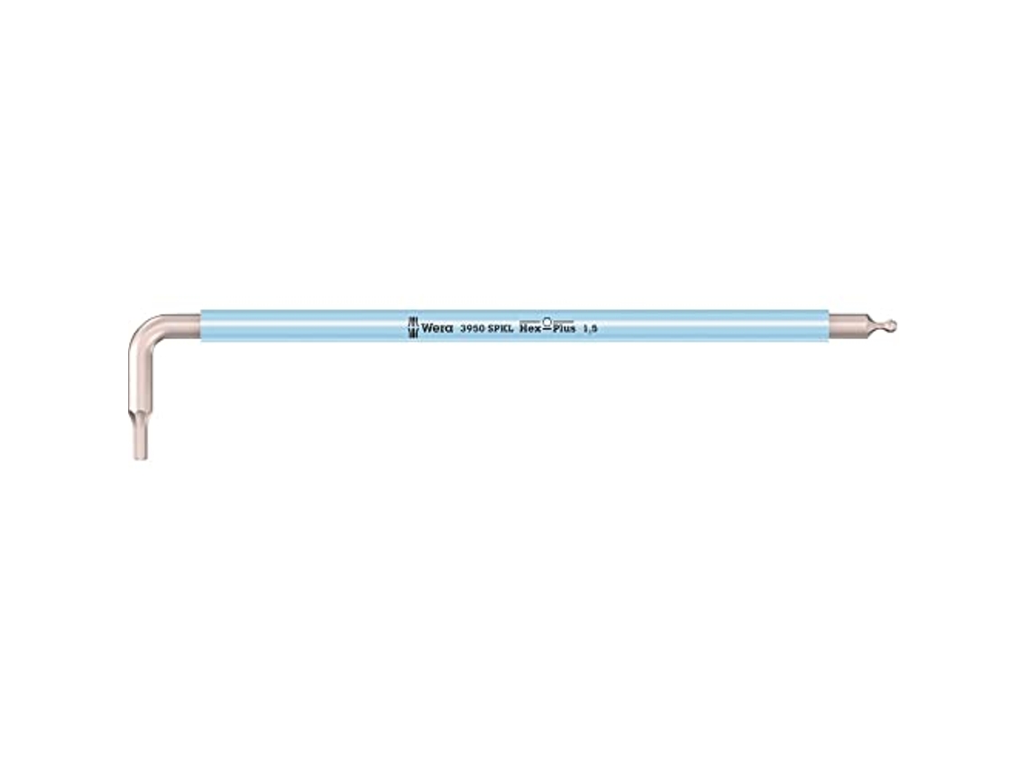Llave Acodada INDOOSTRIAL Wera Multicolour m�trica (1.5 x 90 mm)