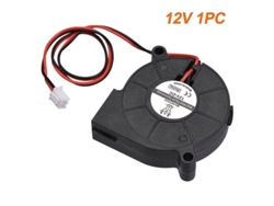 Ventilador De Refrigeración Sin Escobillas 5015 De 50x50x15 Mm, 12 V/24 V, Con Conector De 2 Pines Para Piezas De Impresoras 3d, 12 V, 1 Unidad.