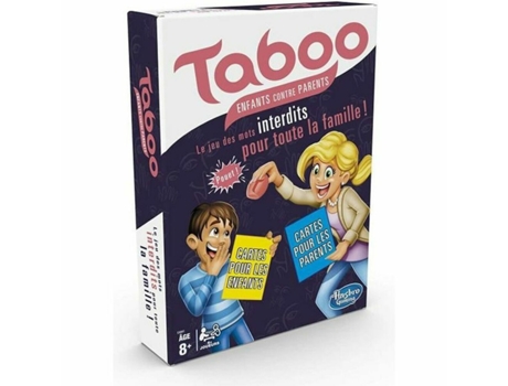 Juego de Cartas HASBRO Taboo, Family Edition (Edad Mínima Recomendada: 8 años - Versión en Francês)