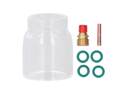Kit De 7 Piezas: Boquilla De Corte Por Plasma, Vaso De Vidrio, Consumibles Para Antorcha Tig Wp 9 20