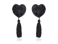 2026-parche De Pecho Para Mujer Con Tassel Largo Encaje Strass Adhesivo Invisible Silicona Sexy