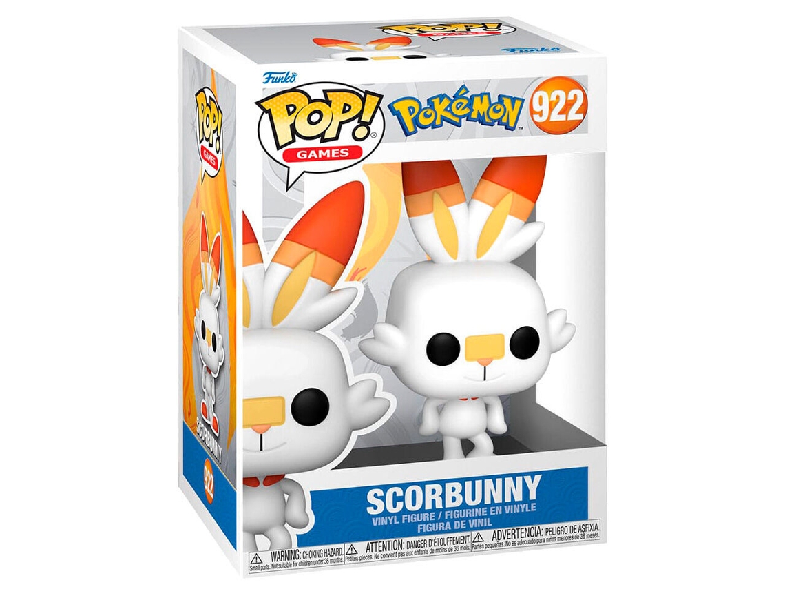 Figura Pop Pokémon Scorbunny B.active