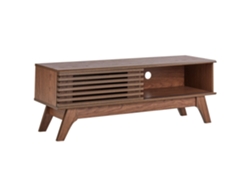 Mueble TV BELIANI Toledo ii de Tablero de fibra Madera oscura 120x40x44