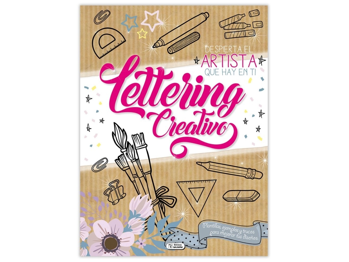 Cuaderno Lettering Creativo 48 Páginas 21X28Cm EDICIONES SALDAÑA