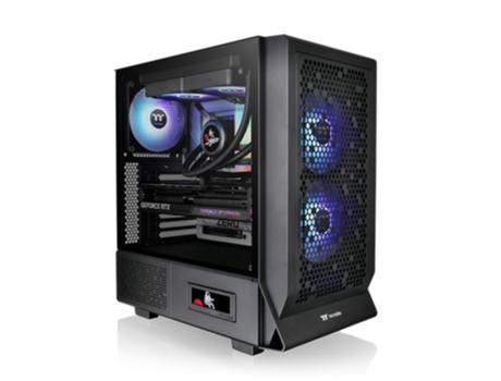 Caja THERMALTAKE Ceres 330 Tg Argb Atx 2Xusb 3.0 Sin Fuente Negro
