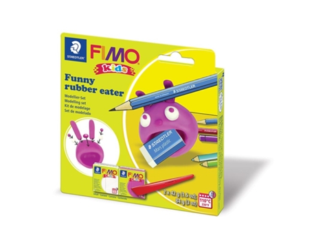 Plastilina STAEDTLER Caja Modelado Infantil Polymer Clay Goma