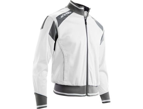 Chaqueta Zip ACERBIS England (Blanco - 13/14 Años )