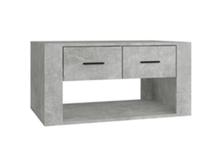Mesa de centro 80x50x40 cm Derivados de madera Cemento Gris MAISON EXCLUSIVE