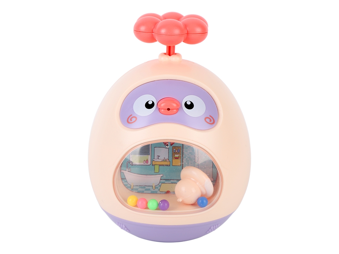 Juguete De Pato Para Baño De Bebé Con Chorro De Agua, Educativo Temprano, Ducha Y Bañera, Niños, Rosa