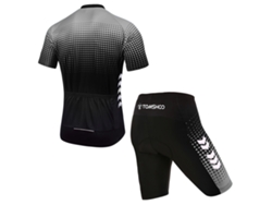 Conjunto De Ropa De Ciclismo De Verano Para Hombre: Maillot Y Culotte Con Acolchado De Gel 4d, Transpirable Y De Secado Rápido.