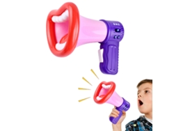 Ats-juguete De Cuerno Novedoso Cambiador De Voz Altavoz Amplificador De Sonido Regalo Para Niños