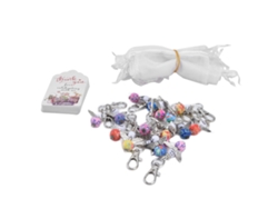 Baok - 20 llaveros adorables con tarjetas y bolsas de regalo para baby showers, bodas y recuerdos de fiestas.