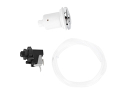 Interruptor neumático de pulso de encendido/apagado de 250 V para spa, piscina y bañera con kit de tubos.