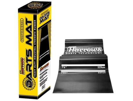 Tapete de Dardos de Borracha Pro Preto 300X65 Cmharrows
