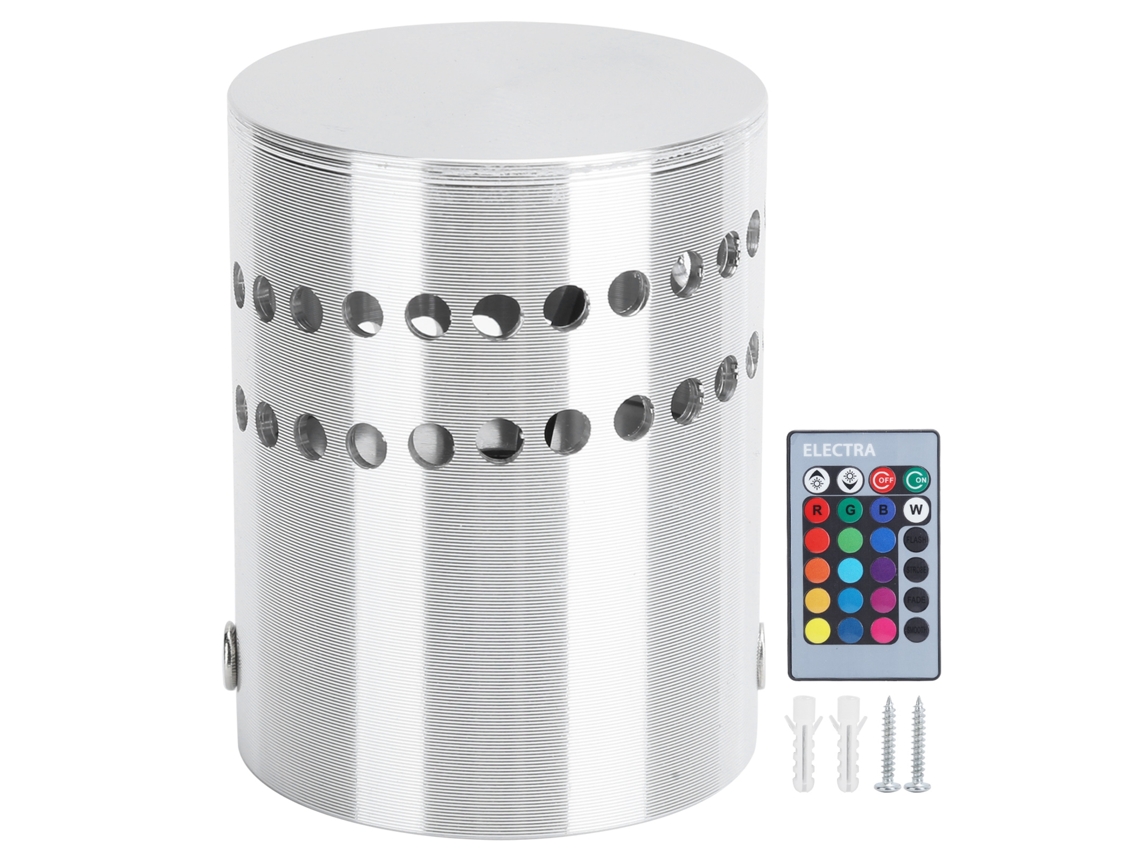 2026-lámpara De Pared Techo Led Espiral Rgb 3w Control Remoto Para Pasillo Luz Interior Ac 85-265v