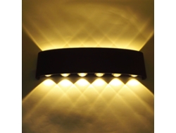 2026-lámpara De Pared Moderna Led De Montaje Vertical Con Luz Arriba Y Abajo Para Dormitorio Balcón Pasillo Interior 85-265v