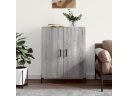 Aparador De Madera De Ingeniería Gris Sonoma 69,5x34x90 Cm