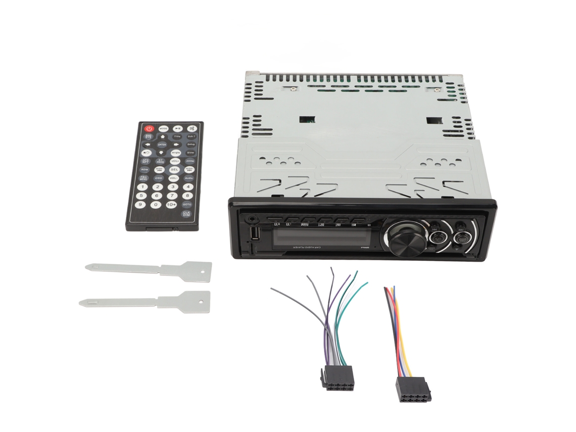 Reproductor de CD/DVD para coche Aetheria con Bluetooth, entrada auxiliar, navegación por voz y reducción de ruido CVC.