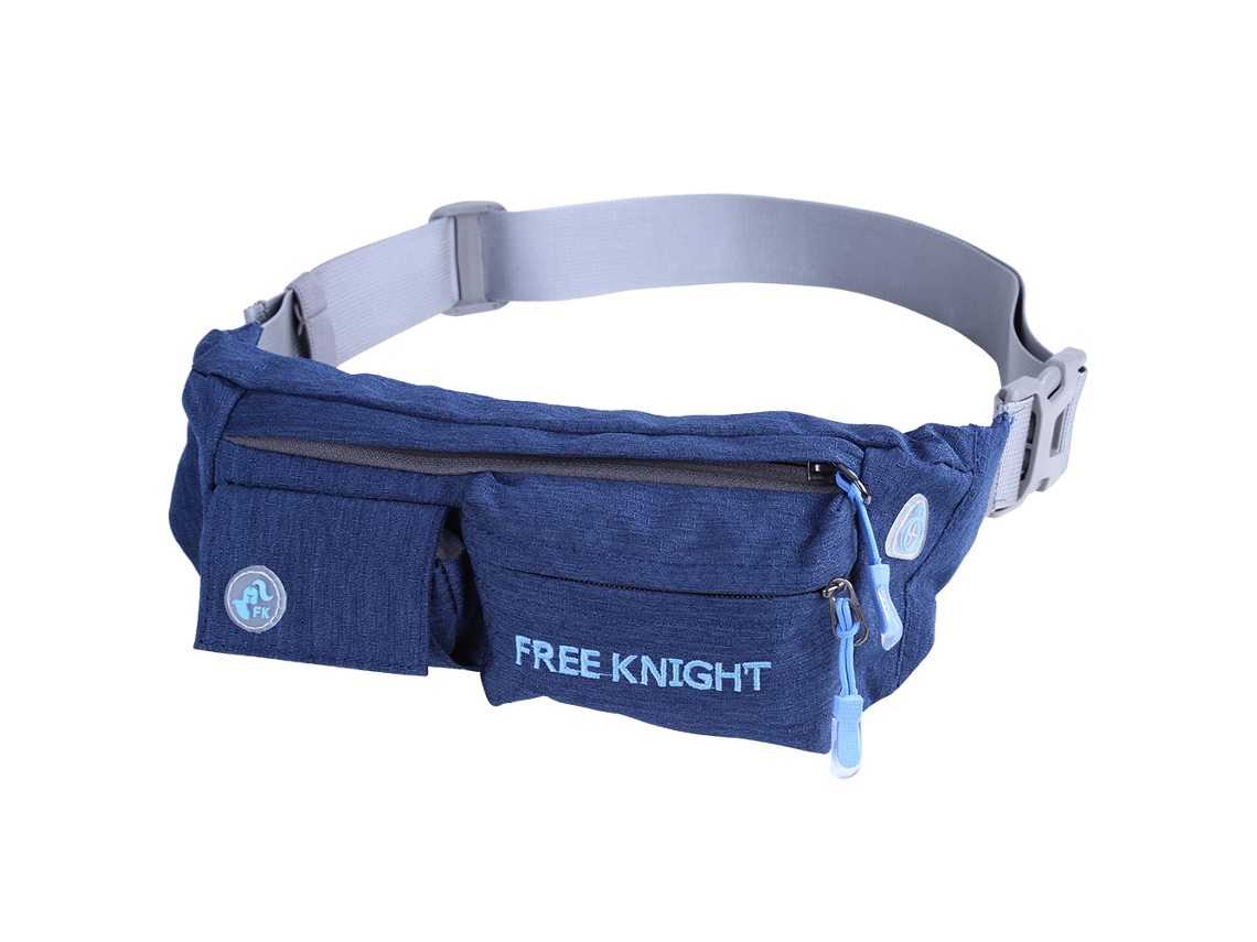Bolsa Lumbar Deportiva De Running Multifuncional Impermeable Freeknight Para Teléfono, Actualizada, Azul Marino