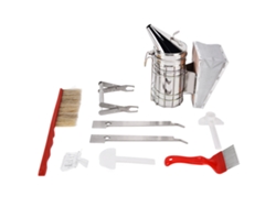 Kit de apicultura para principiantes con ahumador y herramientas (sin marca)