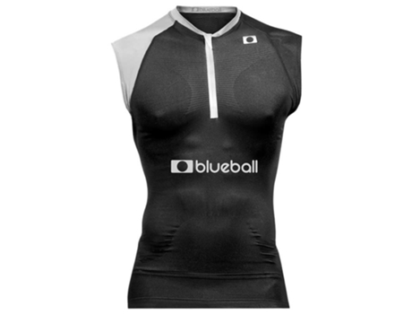 Camiseta de Hombre para Running BLUEBALL SPORT Compression Negro (M)