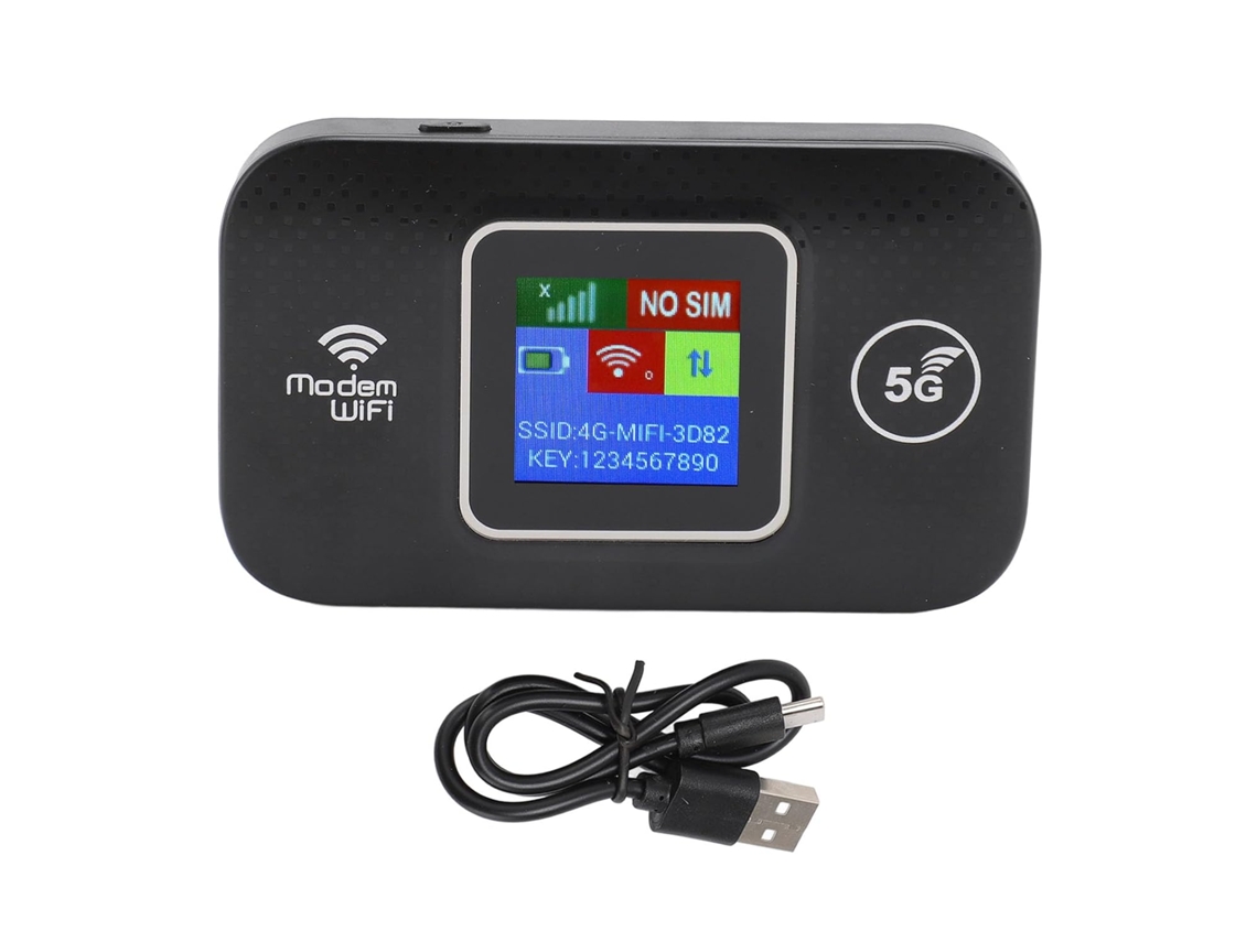 Wi-Fi portátil, 4G LTE, 150 Mbps, con ranura para tarjeta SIM, batería de 3000 mAh para viajes, compatible con hasta 10 dispositivos. Componentes de computadora.