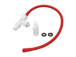 Tubo de enema de silicona suave y flexible de 50 cm para el cuidado diario.