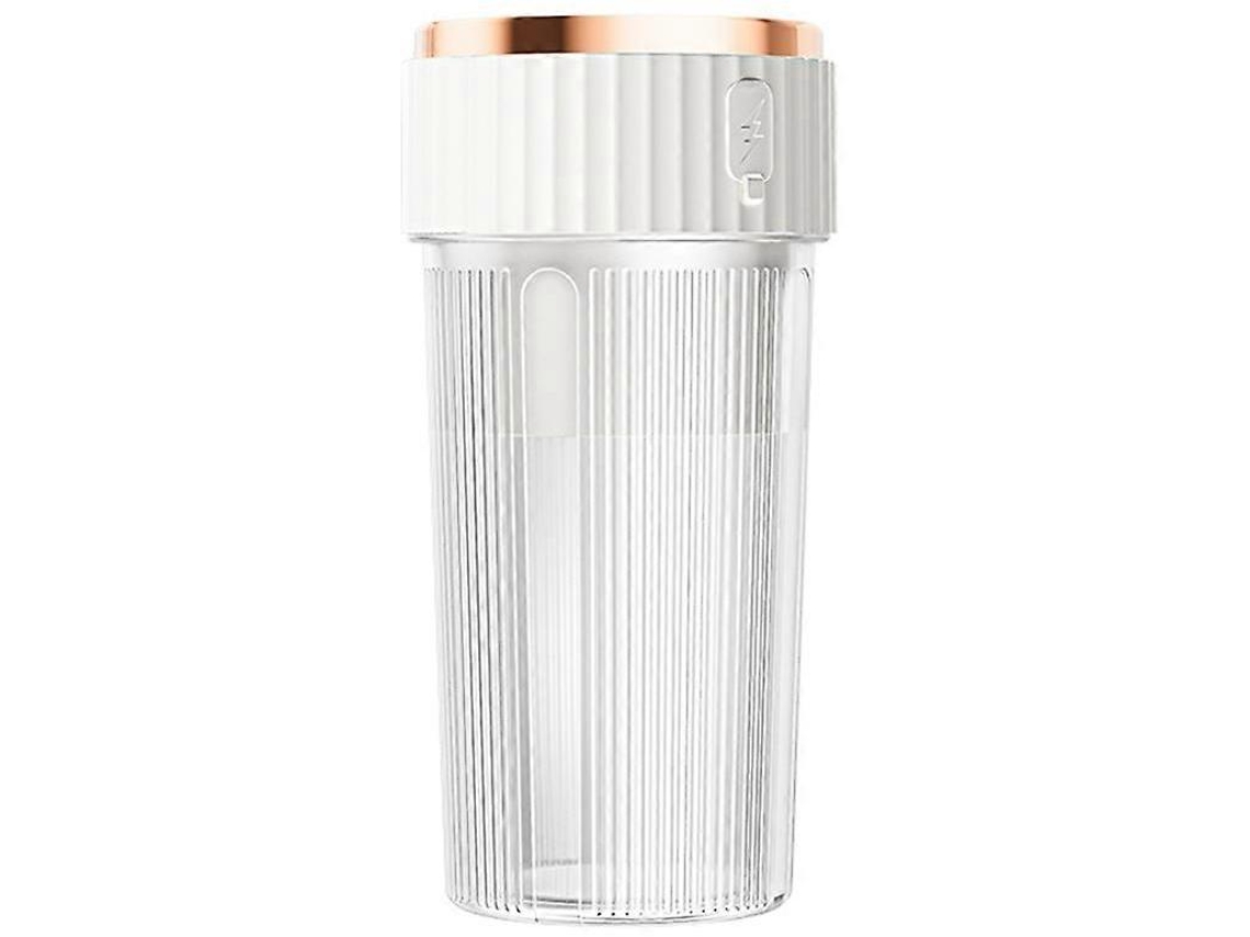 Taza De Jugo, Mini Exprimidor Eléctrico Recargable, Pequeña Licuadora De Frutas Multifuncional Portátil Para El Hogar CHRUI Blanco