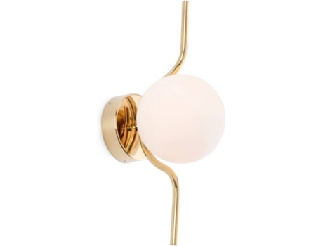 Aplique FARO BARCELONA Le Vita LED (6W - Cristal, Metal - Dorado)
