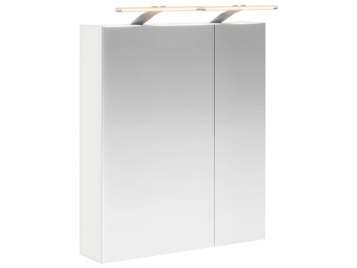 Maison Exclusive - Armario Con Espejo De Baño Con Estante 60 X 14,5 X 70 Cm