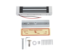 Cerradura Electromagnética Impermeable De 180 Kg Y 12 V, Modo Nc, Para Sistema De Control De Acceso.