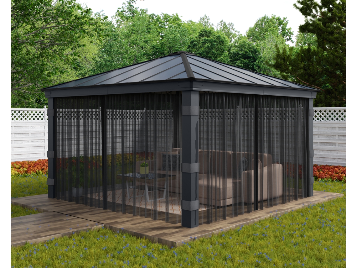 CANOPIA Mosquitera para Cenador Dallas 4,3x4,3 m