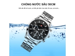 Reloj De Lujo Para Hombre, De Cuarzo, Informal, Elegante Y Resistente Al Agua.