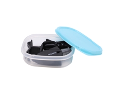 Silbato De Competición Con Cordón Y Estuche De Almacenamiento Para Entrenadores, Árbitros Y Niños - Negro
