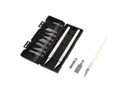 Set De Cuchillos De Artesanía 3 Piezas Con 10 Hojas Para Tallado De Calabazas Y Modelado Hobby