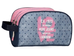 PEPE JEANS Neceser De Viaje Poliéster Noni Denim Multicolor